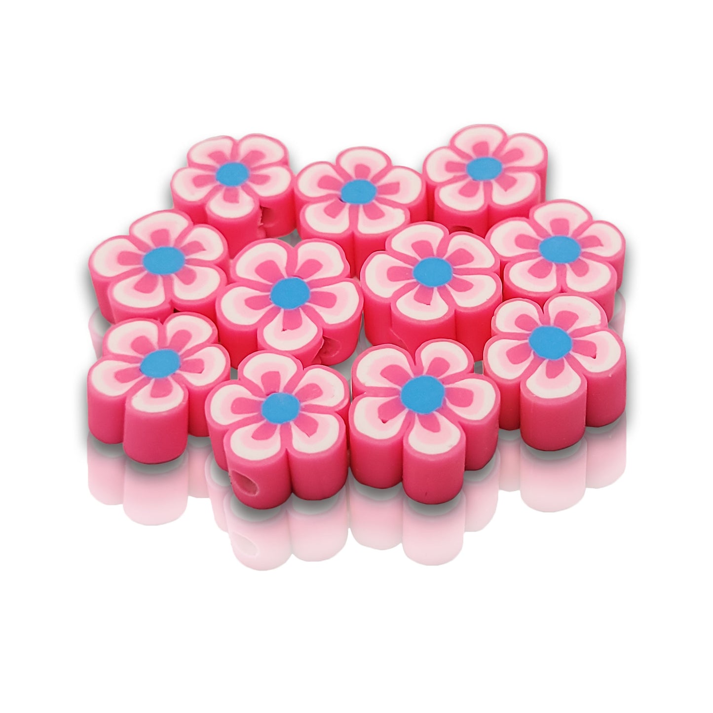 Polymer Flower Beads