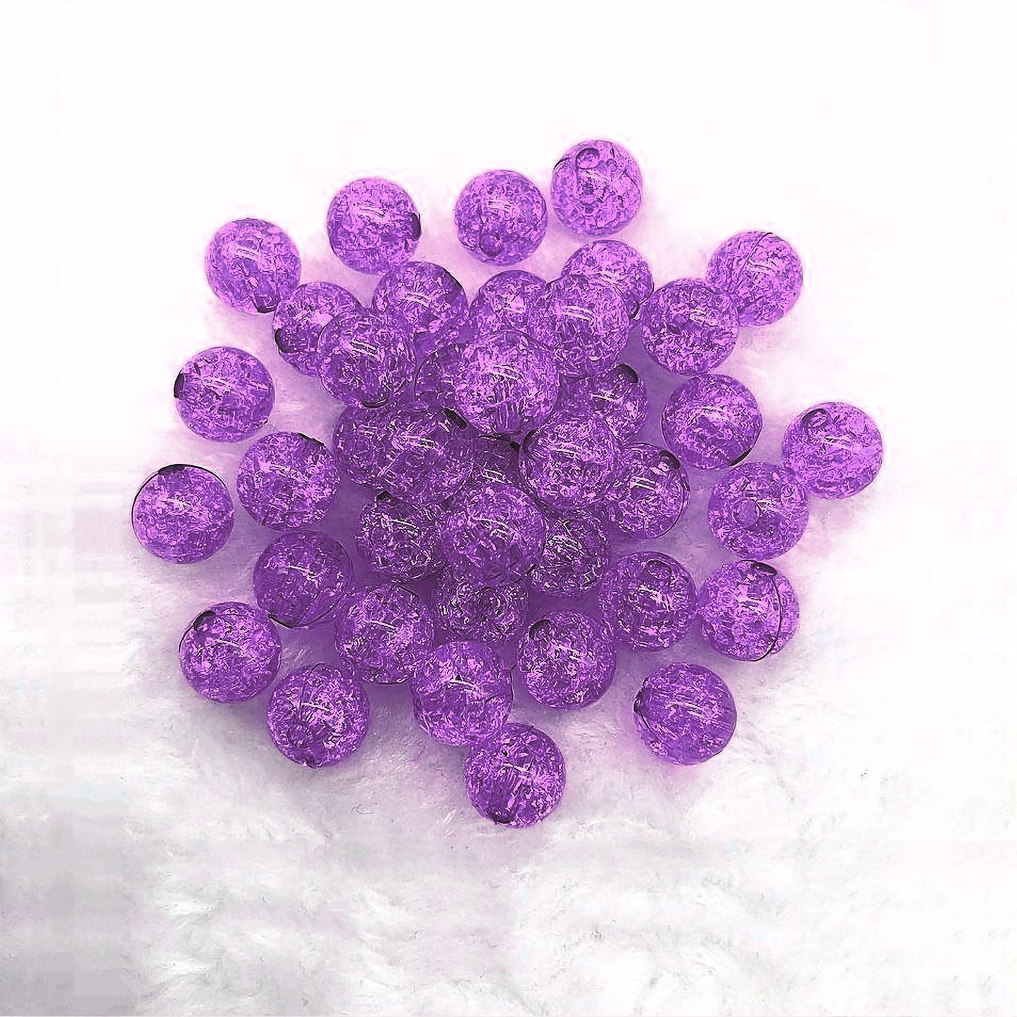 Crackle Glass Beads - 6mm
