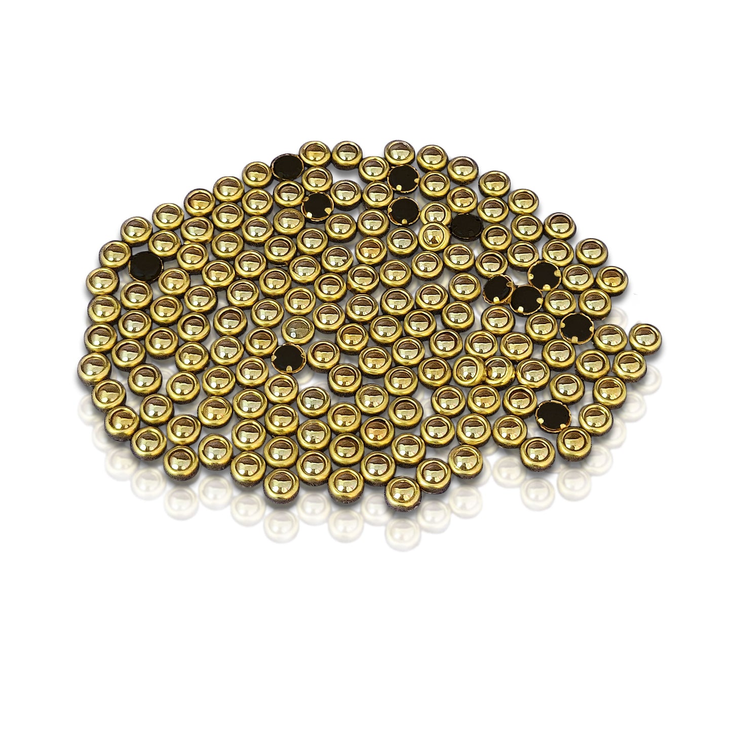 Glass Fitting Kundan Stones