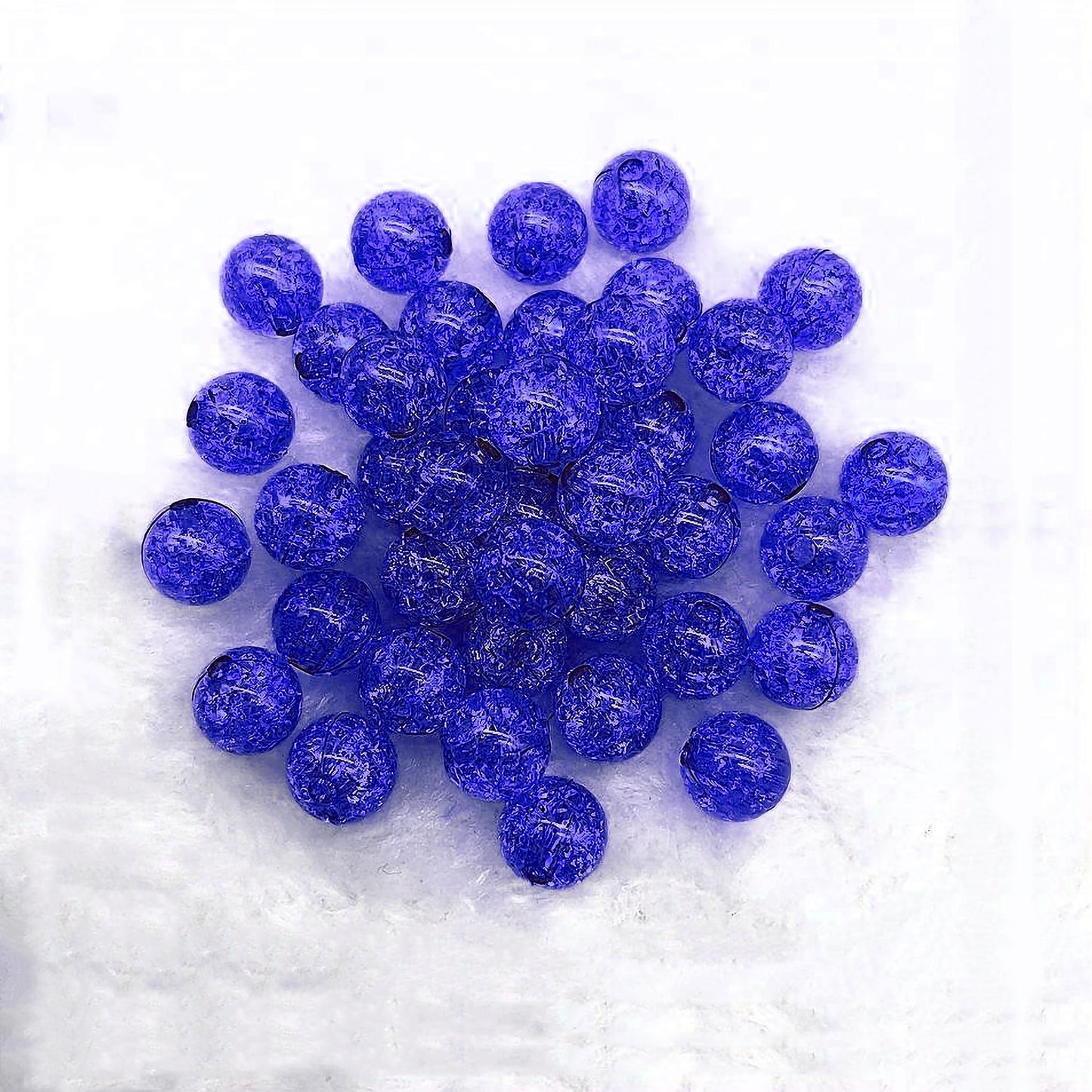 Crackle Glass Beads - 6mm