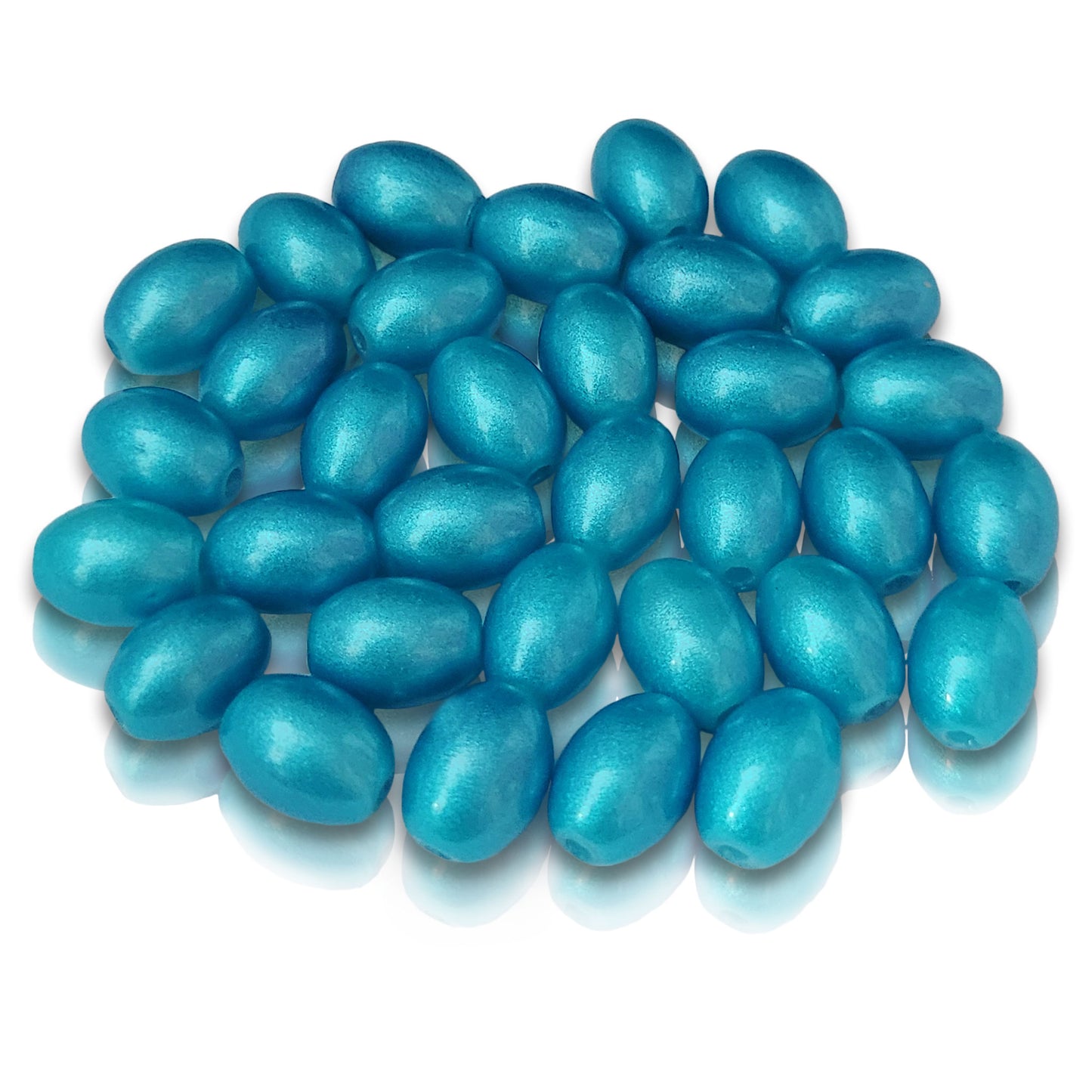 Glass Oval Beads - 8x10mm