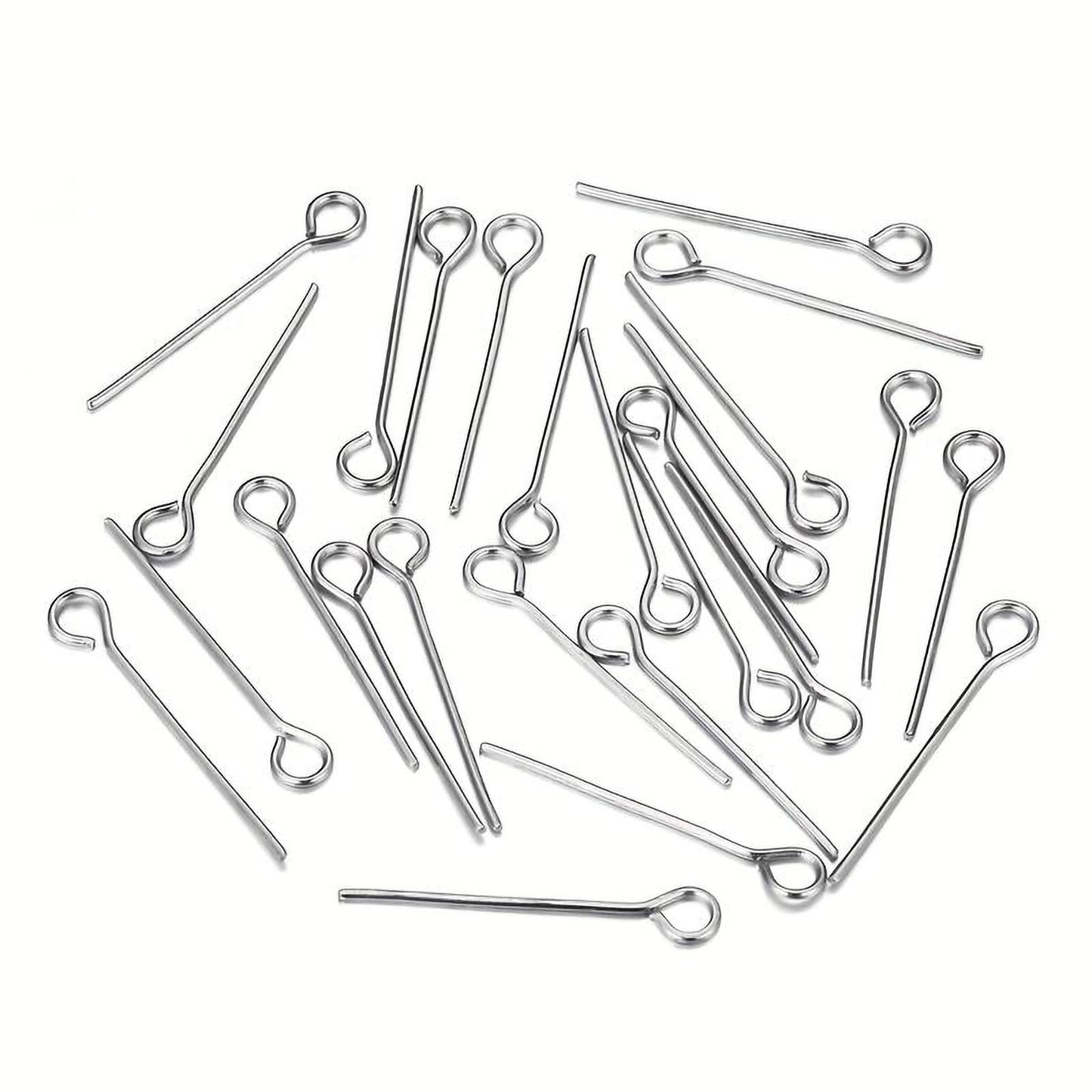 Metal Eye Pins - 25 pcs