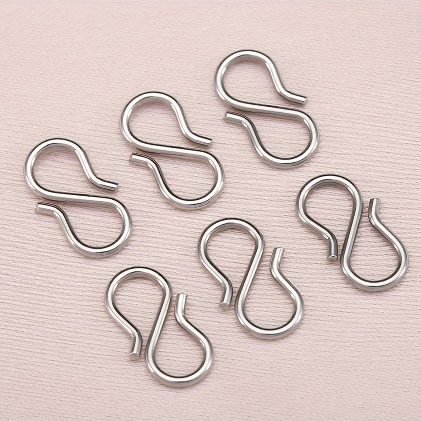 Metallic Earring S Hooks - 25 pcs