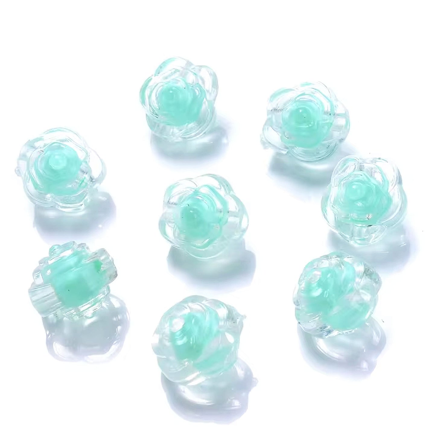 Inside Colour Pastel Flower Beads | 12g