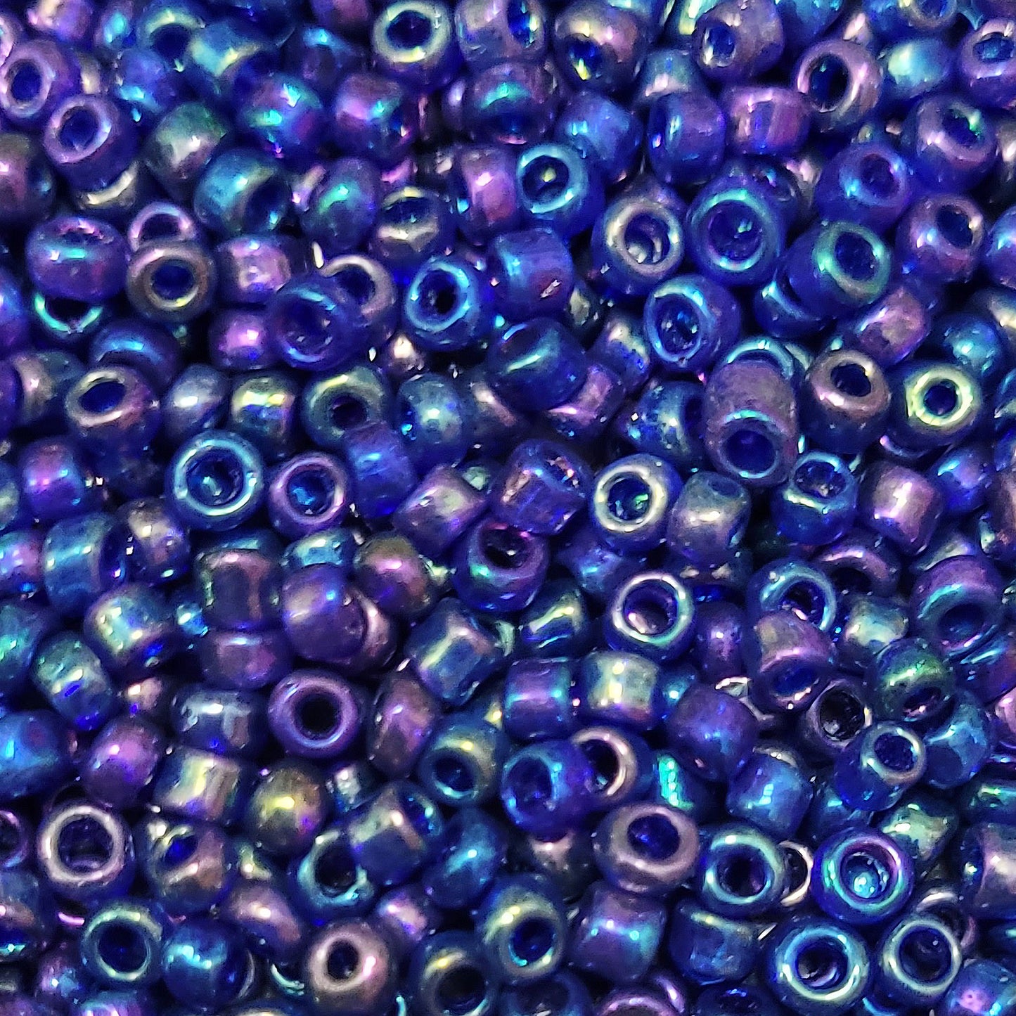 Rainbow Glass Seed Beads