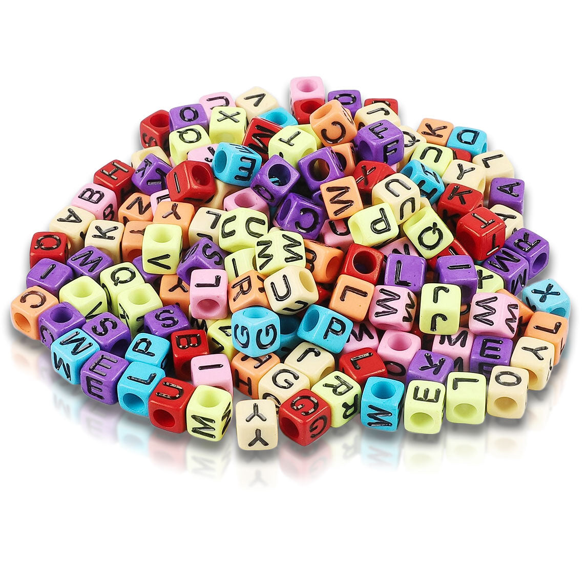 Alphabet Cube Beads