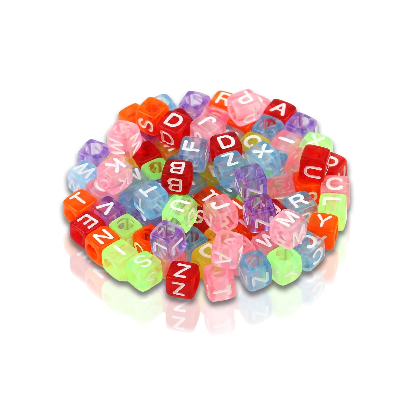 Alphabet Cube Beads