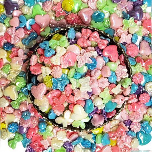 Colorful Acrylic Craft Beads