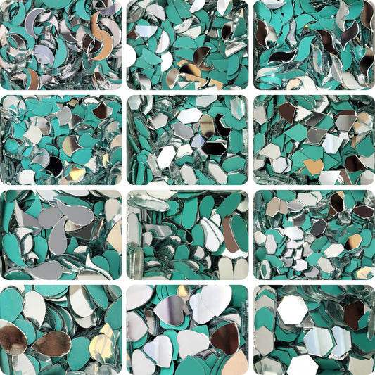 Unique Mirror Glass Craft Pieces