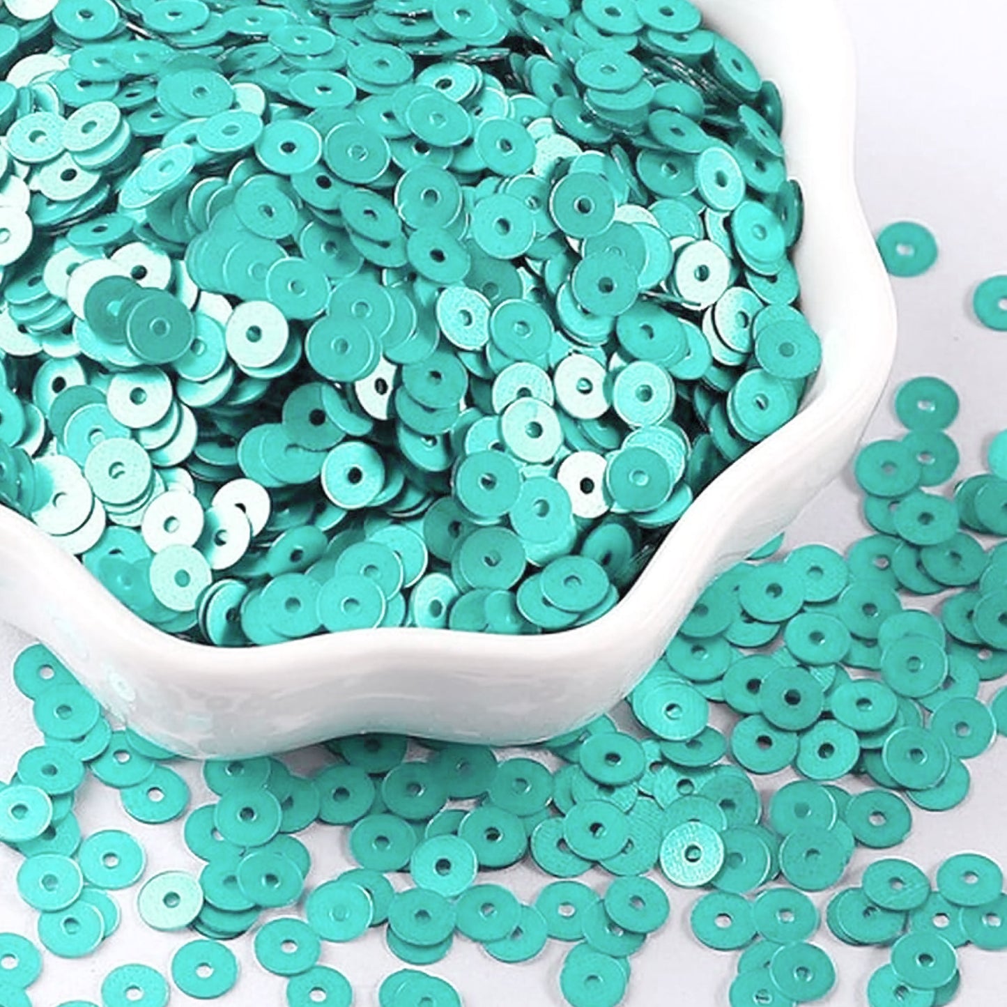 Light Sea Green Sequins