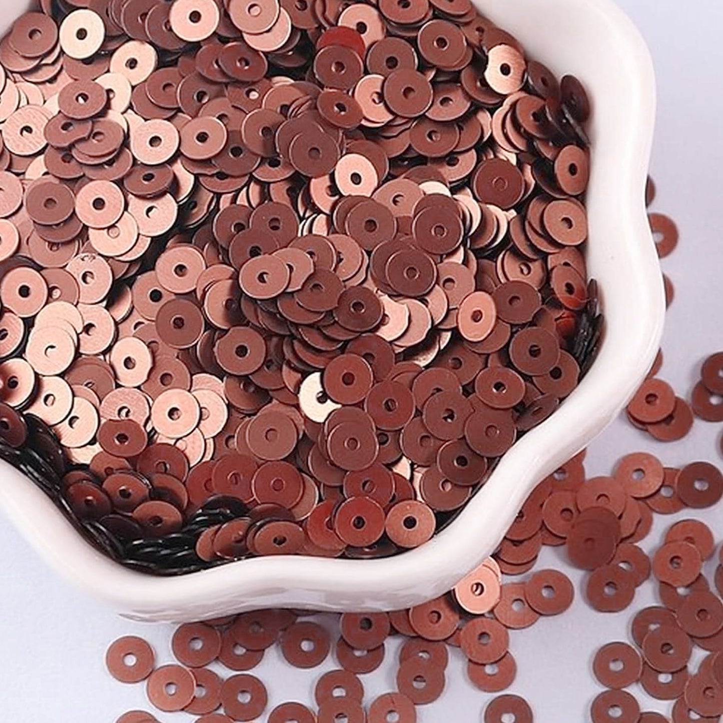 Coffee Round Sequins for Crafts