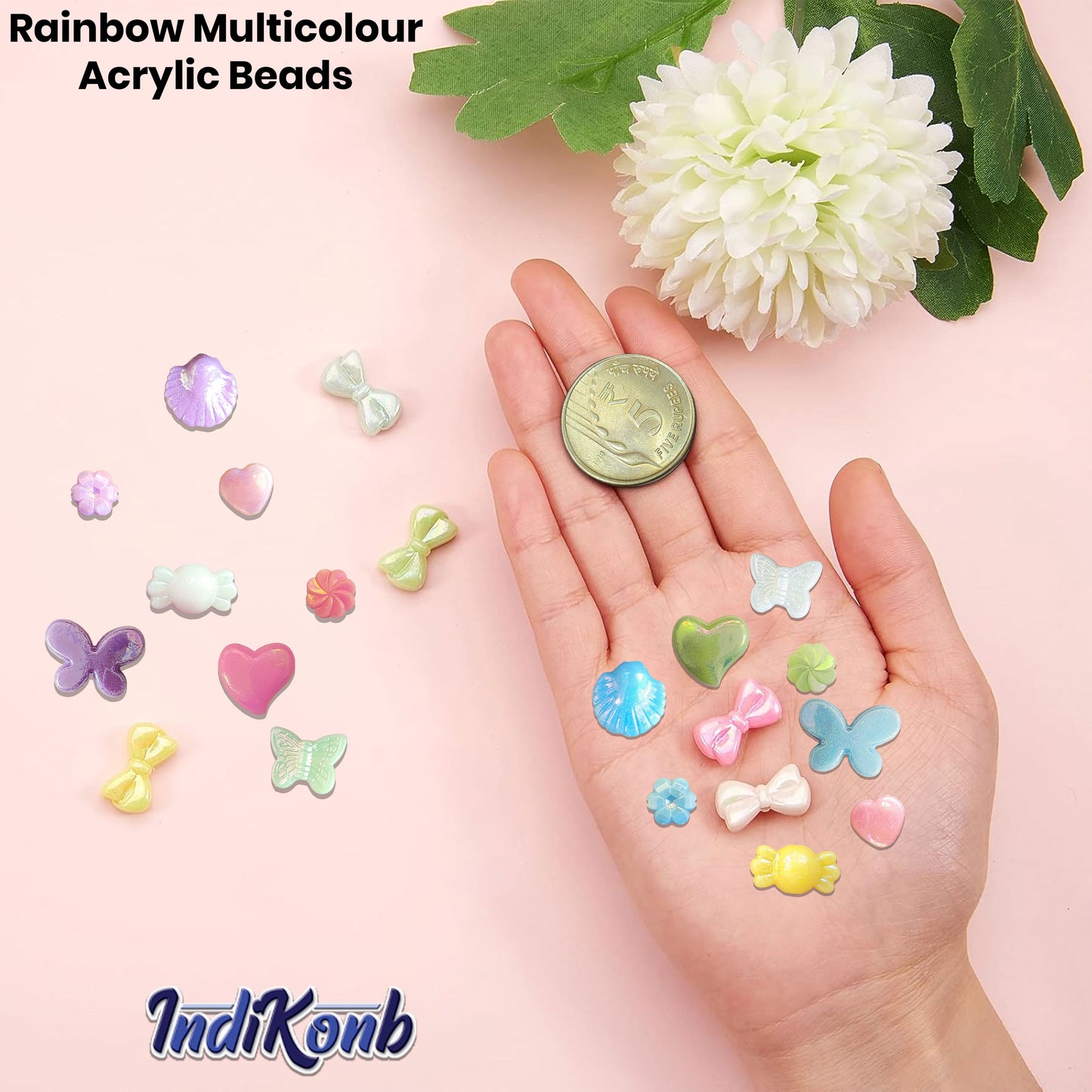 Colorful Acrylic Craft Beads