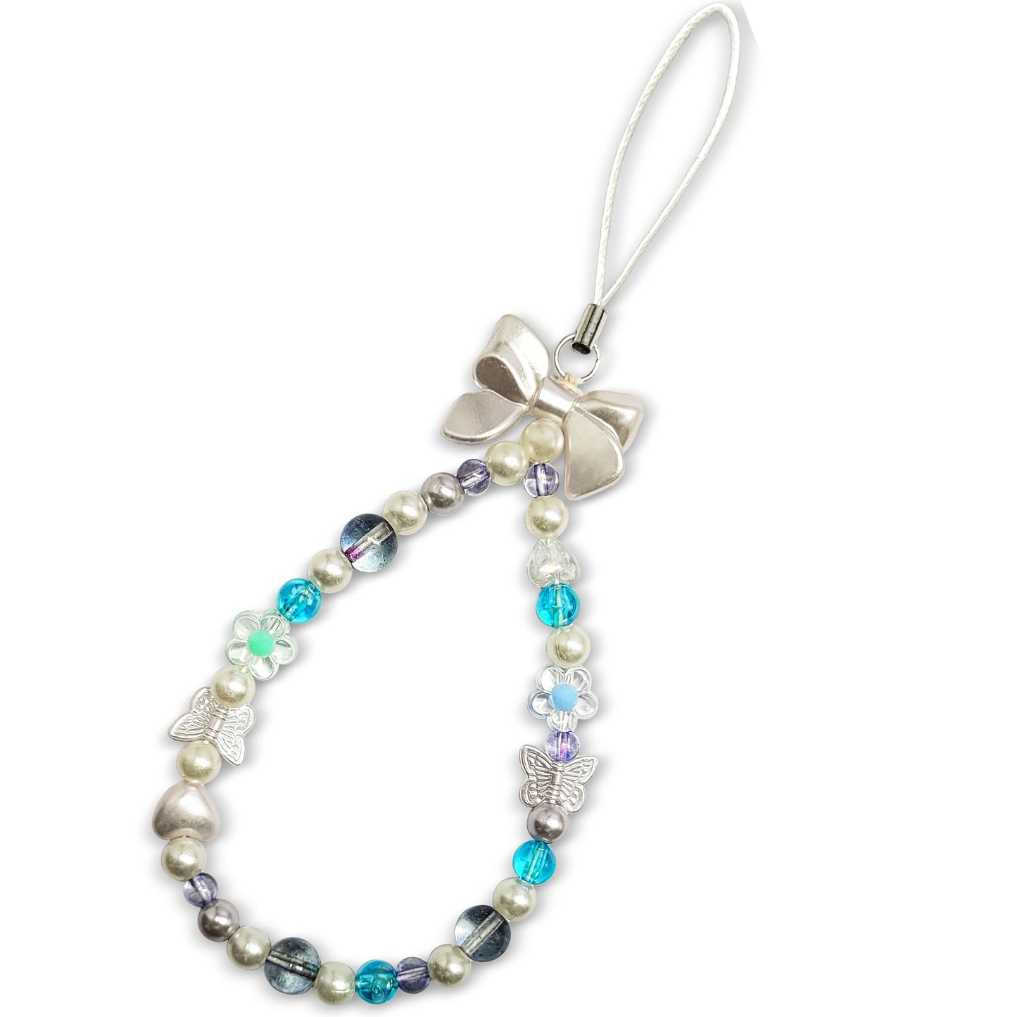 Beaded Phone Charm - Multicolour