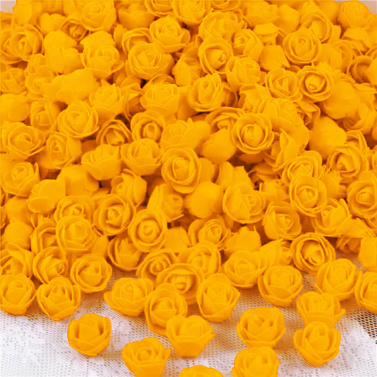 50 Pcs Artificial Foam Rose Flowers