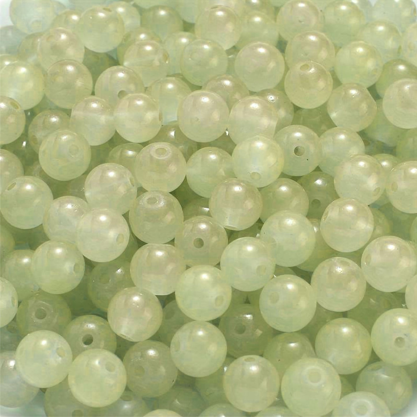 Jelly Glass Beads - 8mm