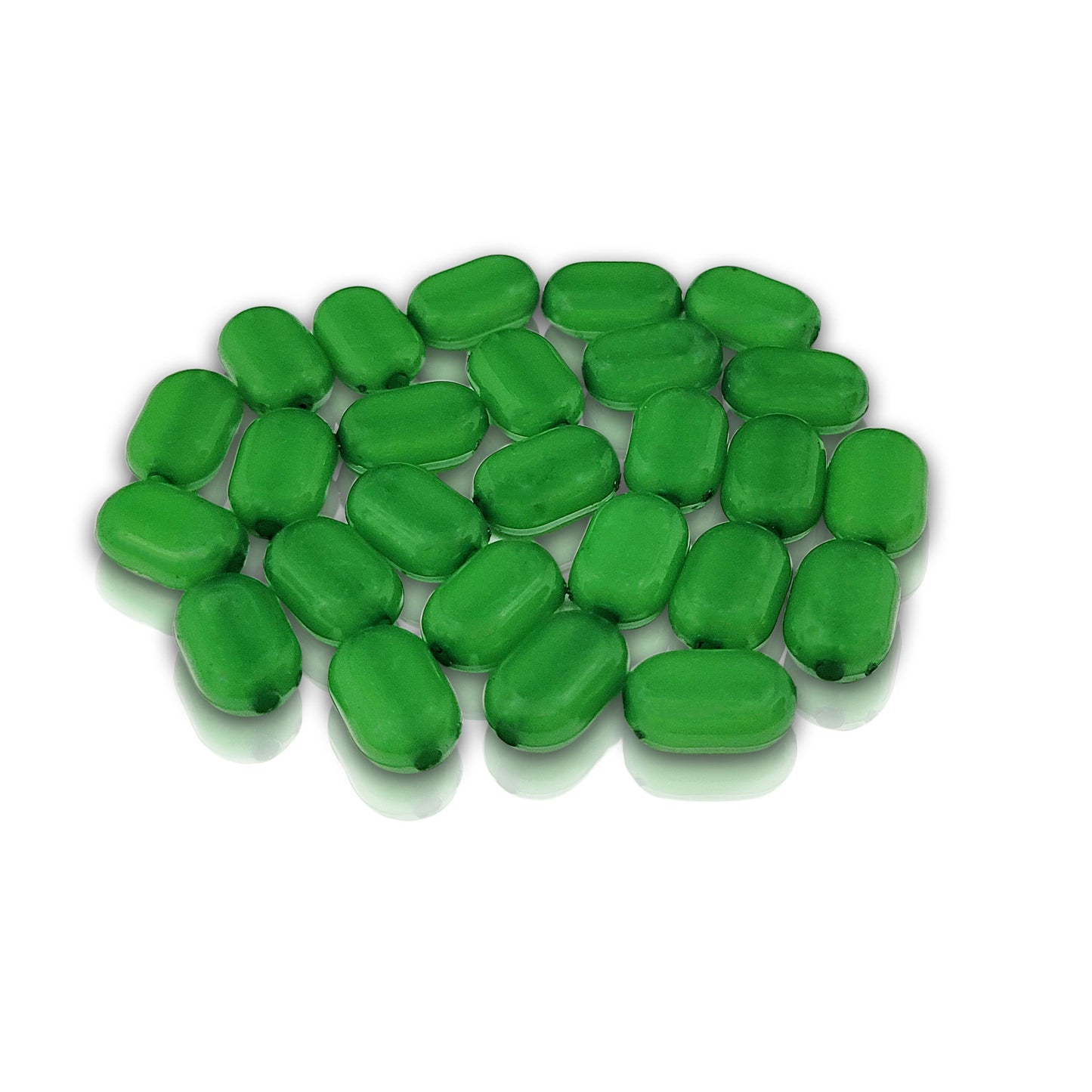 Oval Tablet Beads - 10x7mm