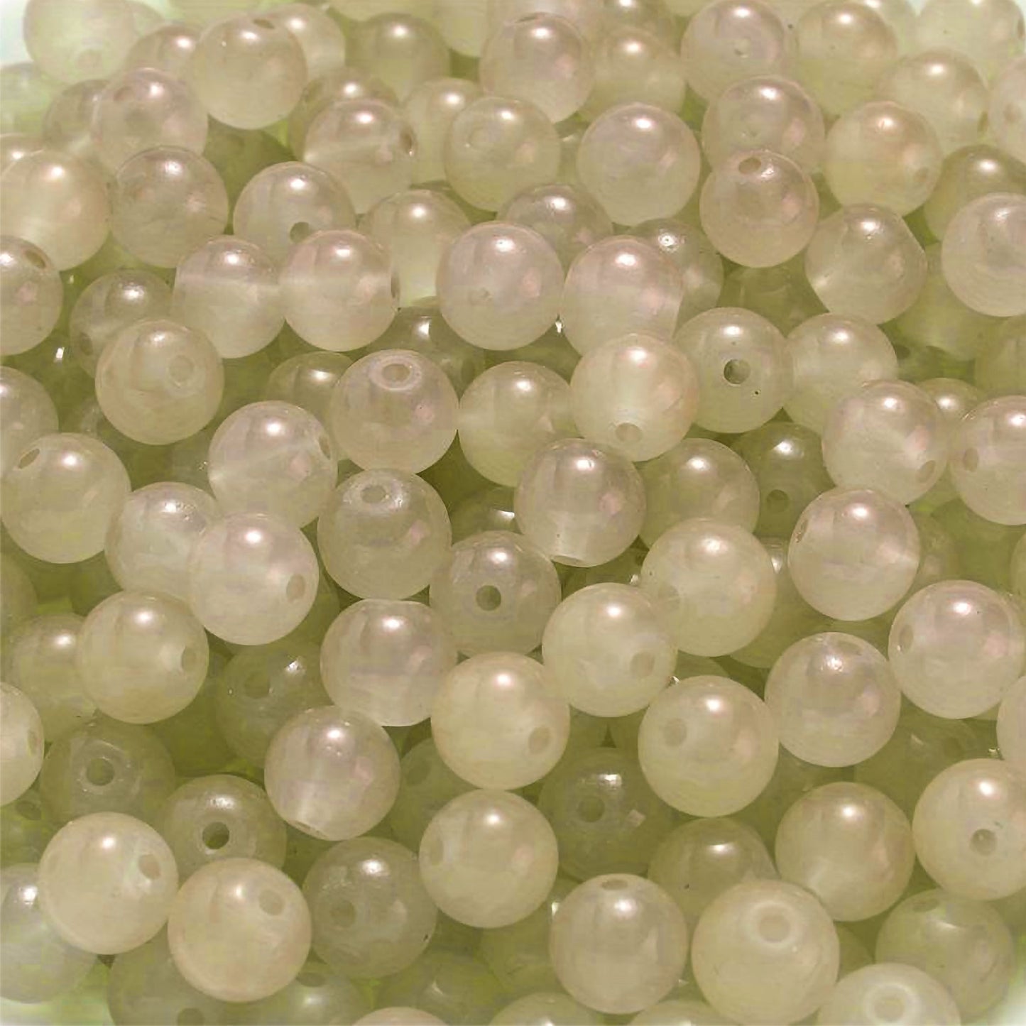 Jelly Glass Beads - 8mm