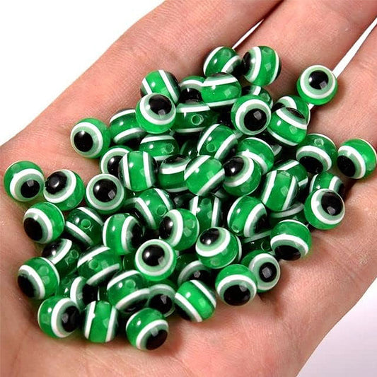 Evil Eye Round Beads - 5mm (20 pcs)