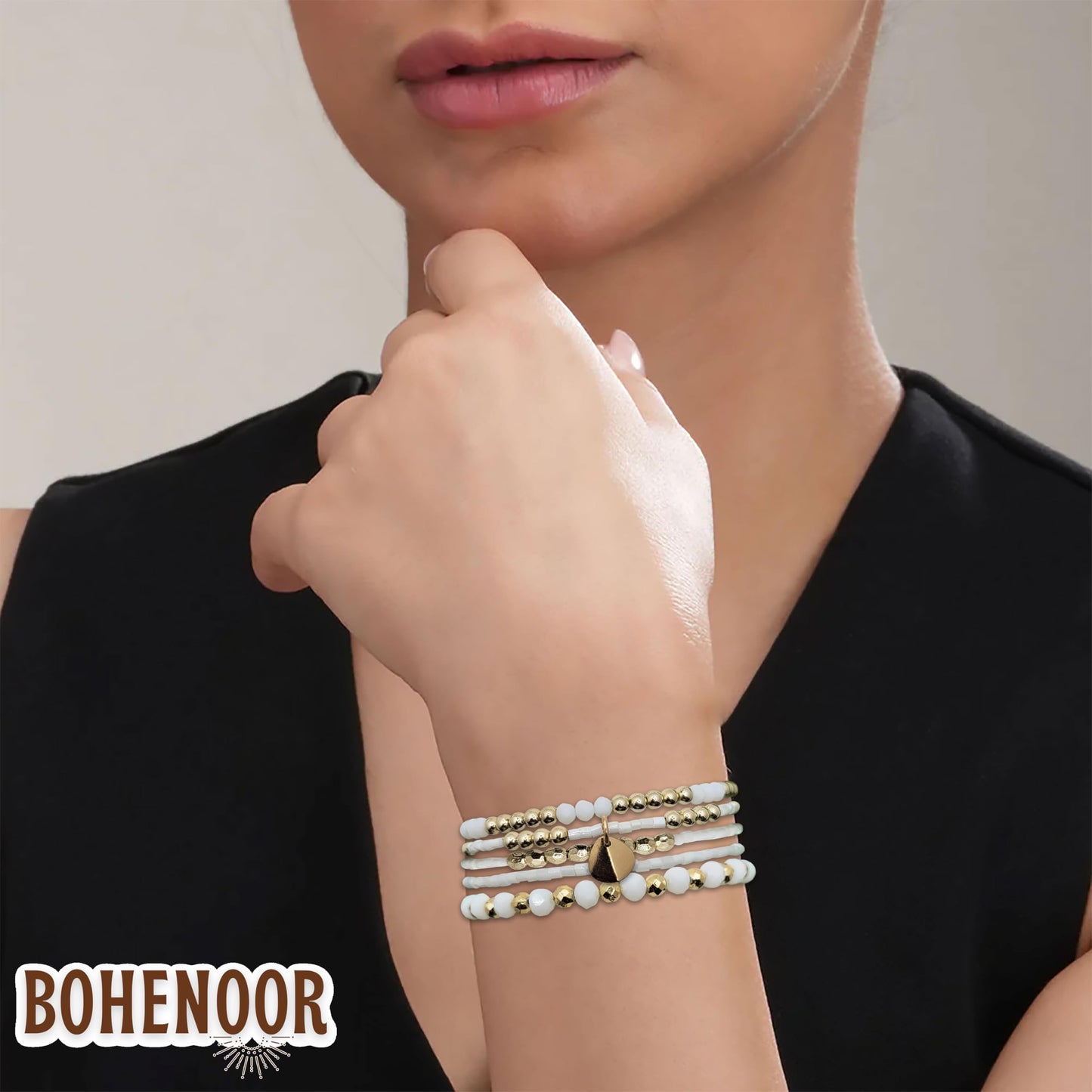 Bohemian Bracelet Set for Women - 1 Set