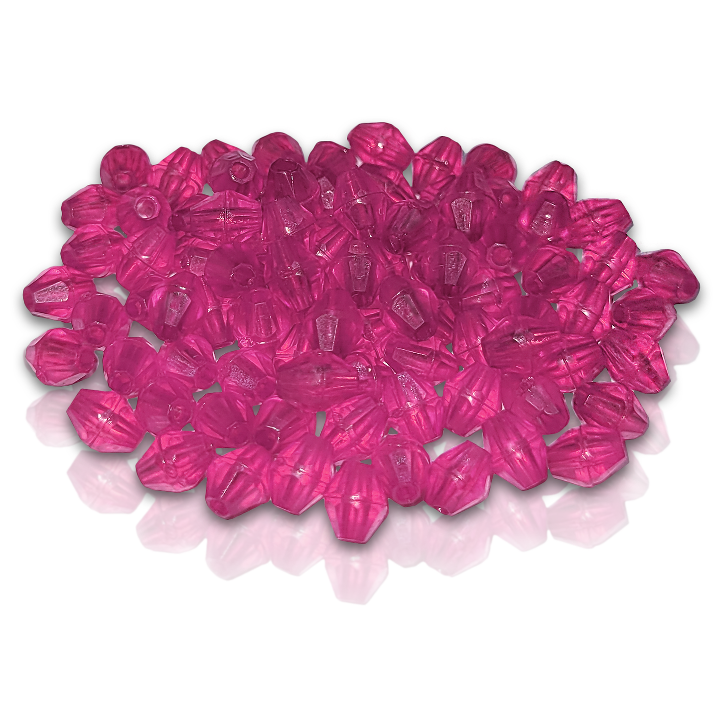 Bicone Acrylic Beads