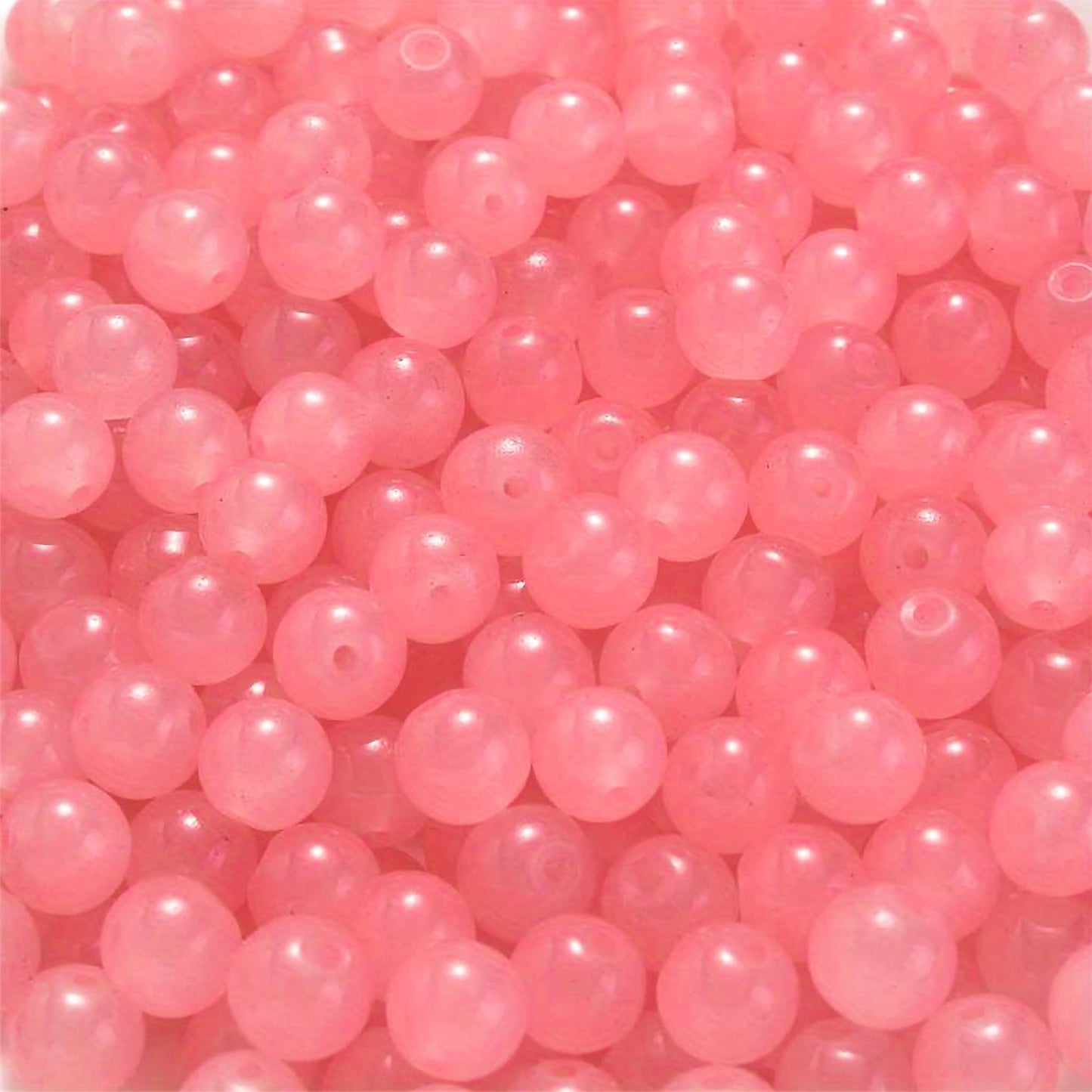 Jelly Glass Beads - 8mm