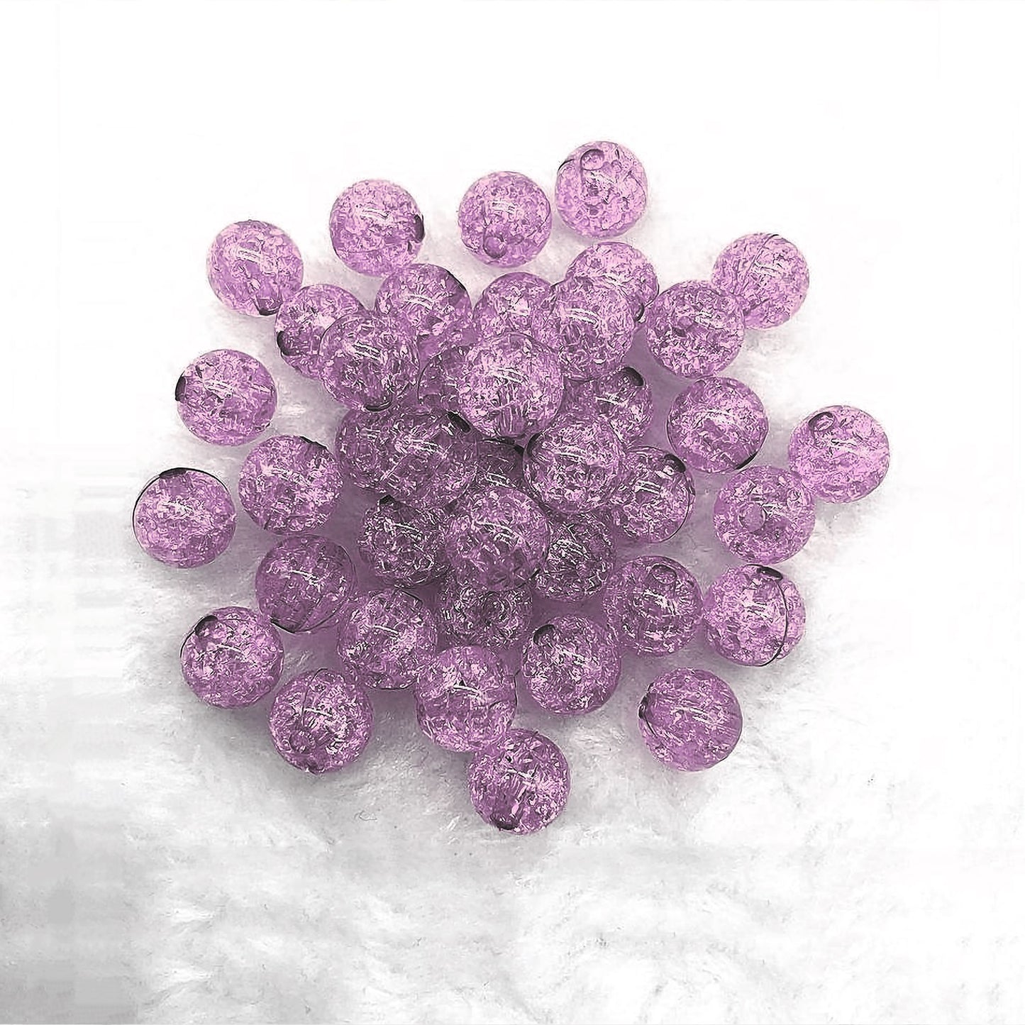 Crackle Glass Beads - 6mm