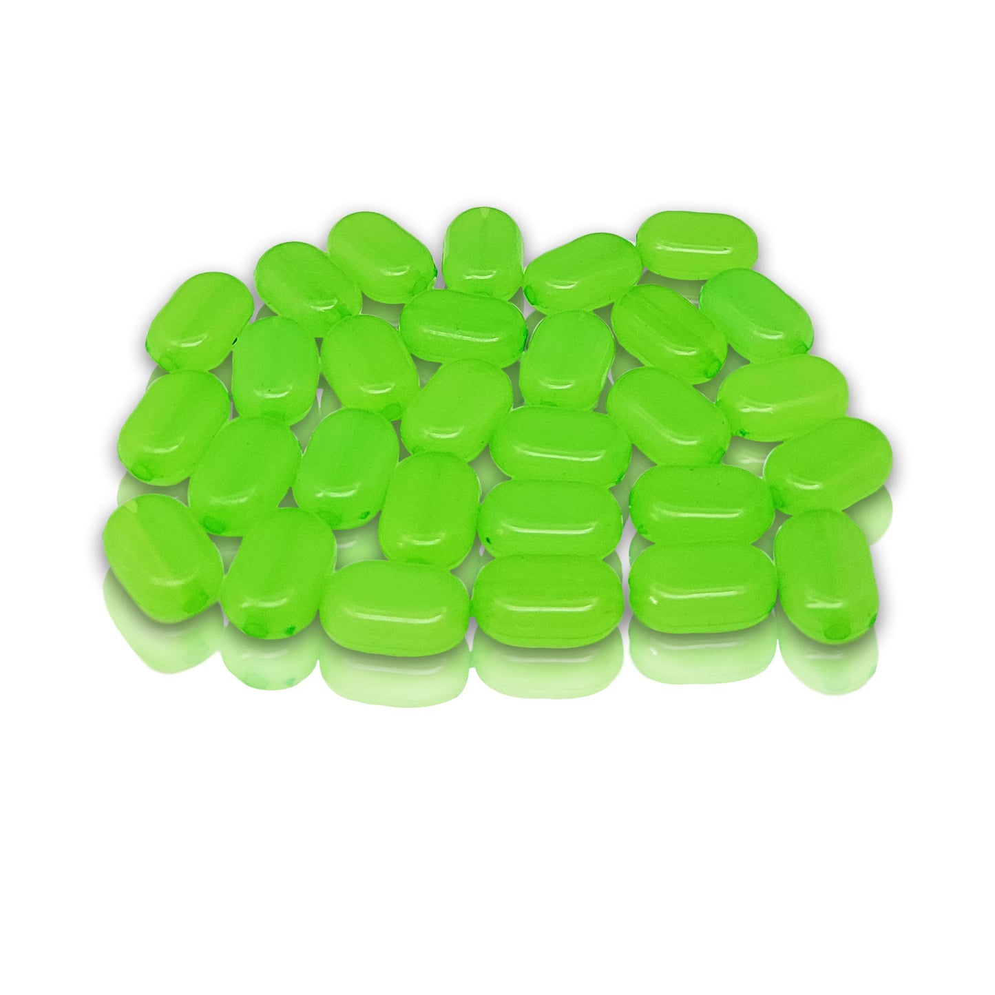 Oval Tablet Beads - 10x7mm