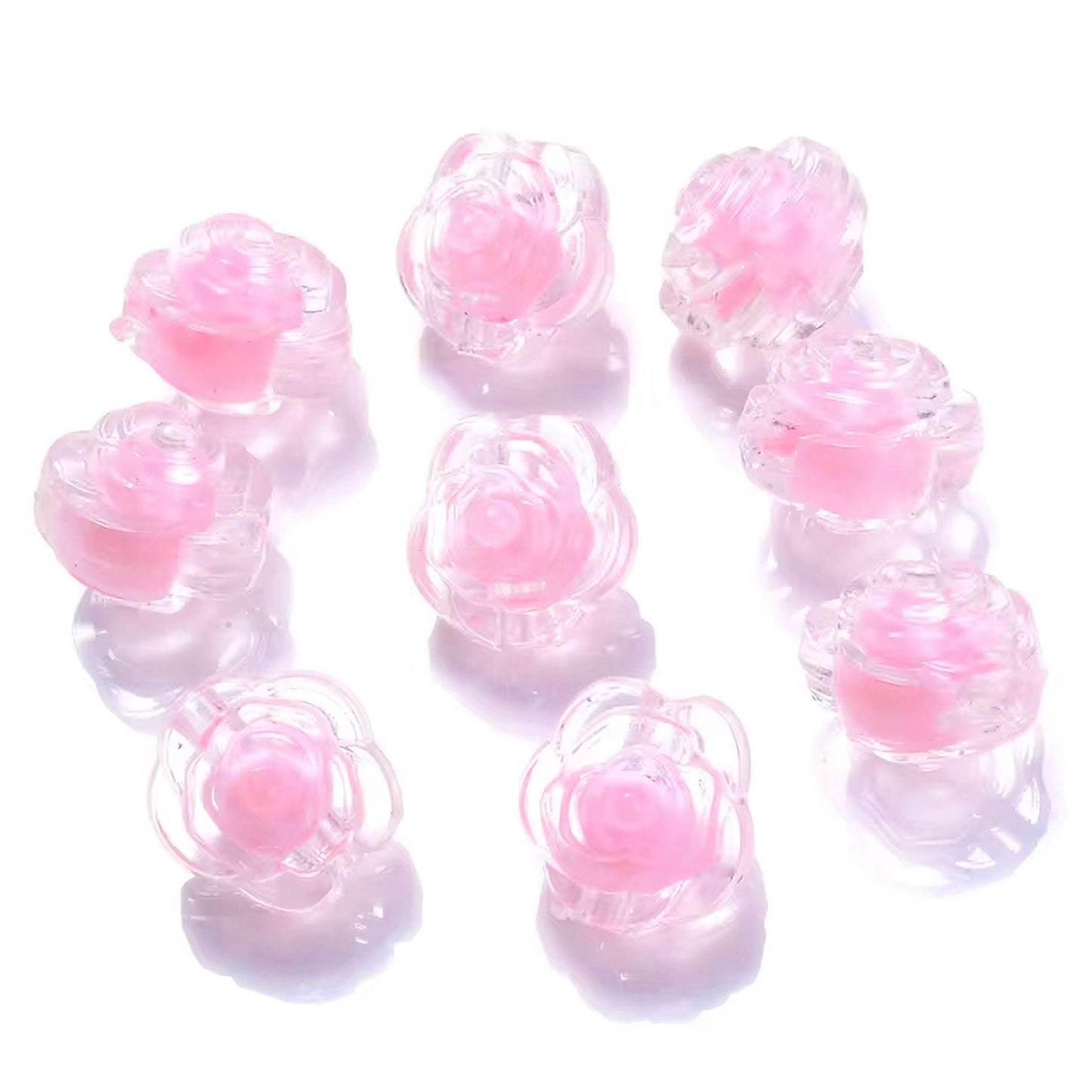 Inside Colour Pastel Flower Beads | 12g