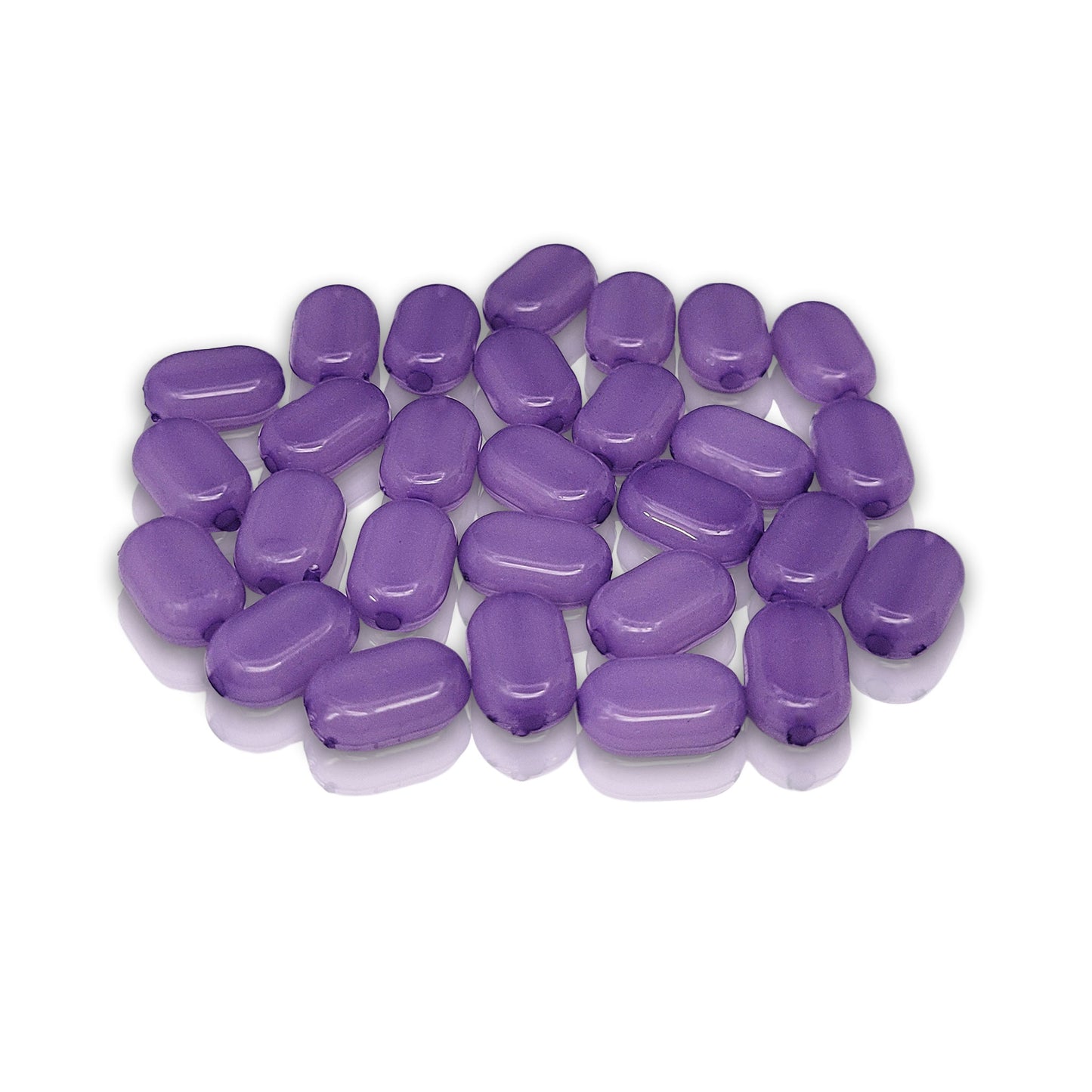 Oval Tablet Beads - 10x7mm