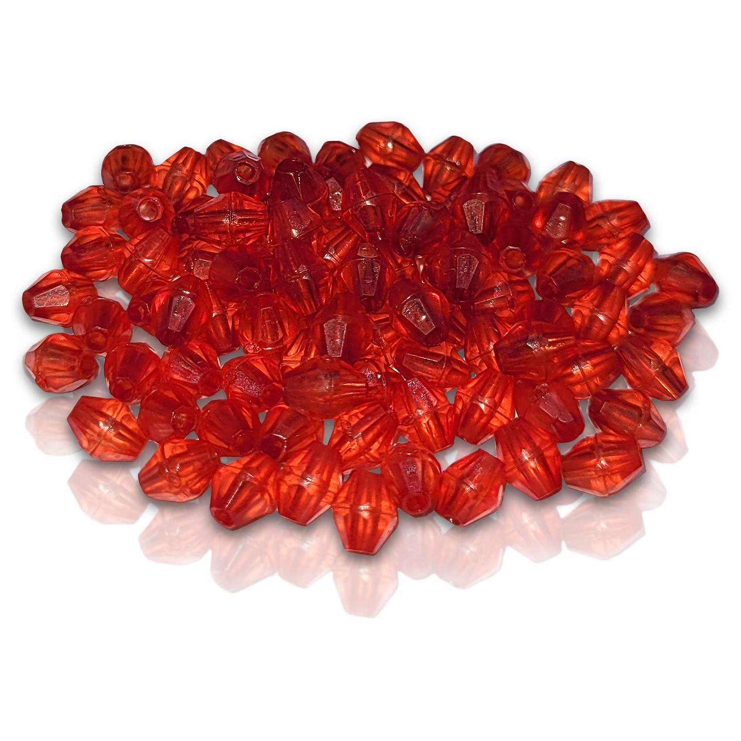 Bicone Acrylic Beads