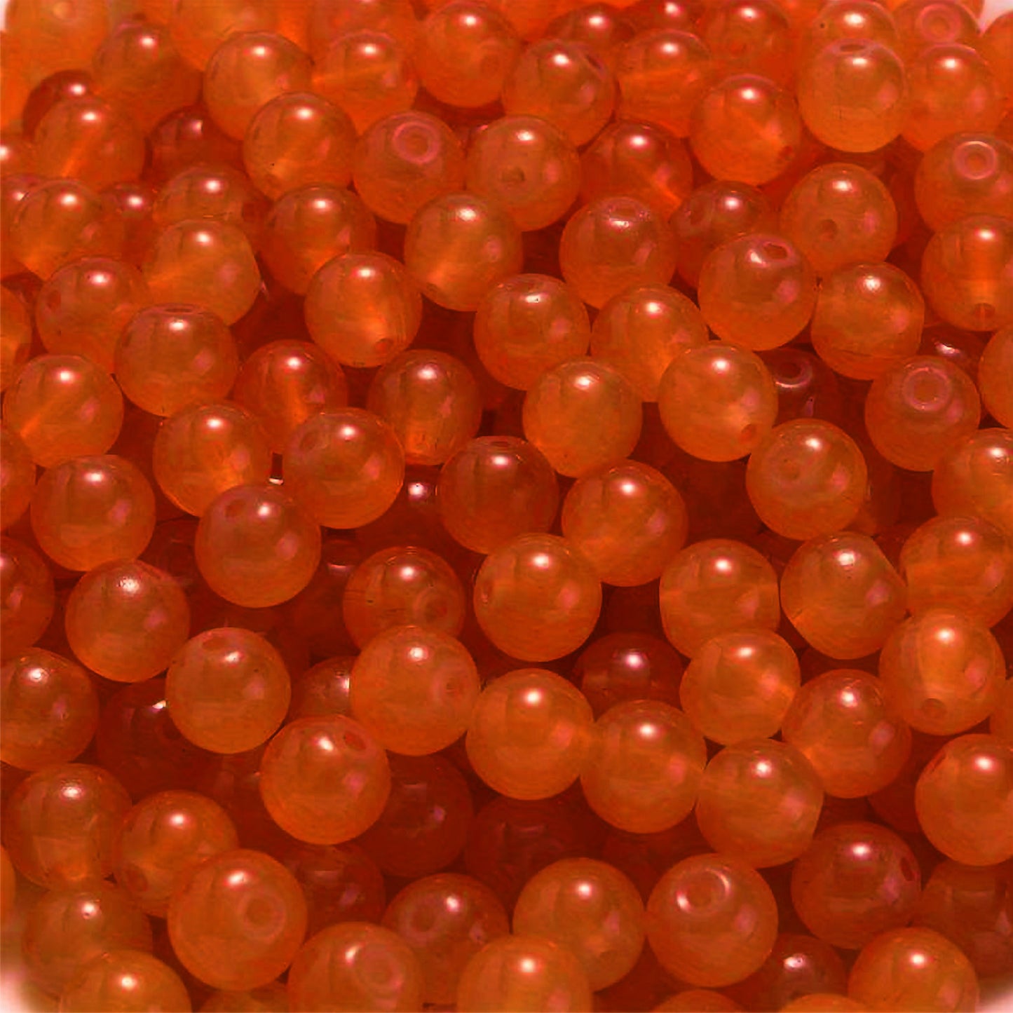 Jelly Glass Beads - 8mm