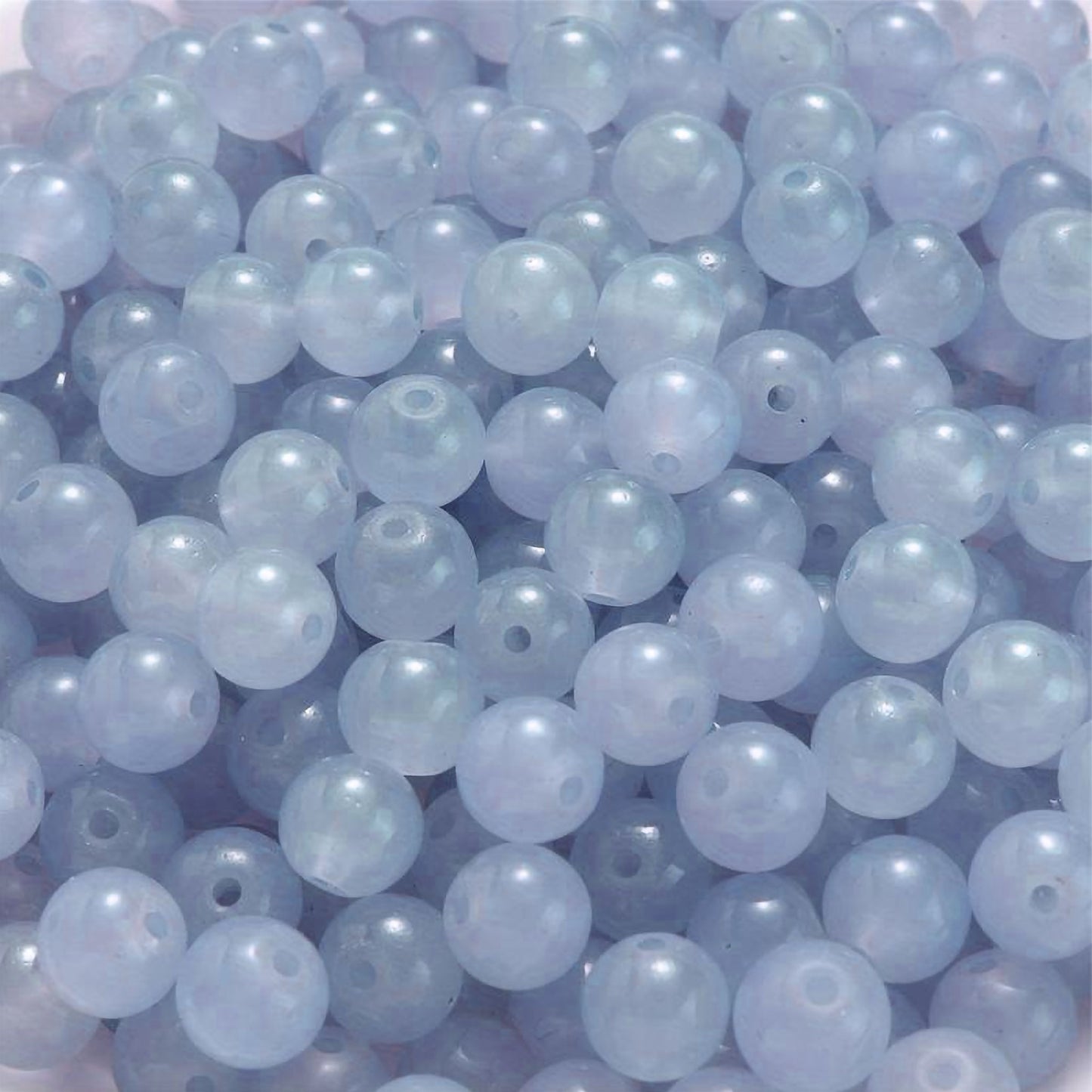 Jelly Glass Beads - 8mm