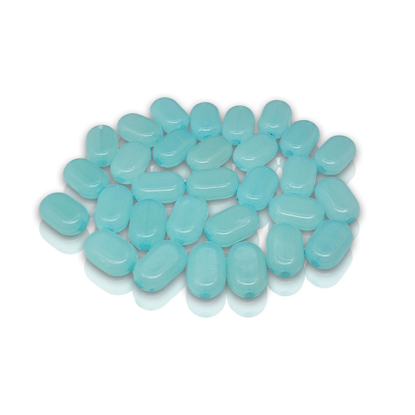 Oval Tablet Beads - 10x7mm