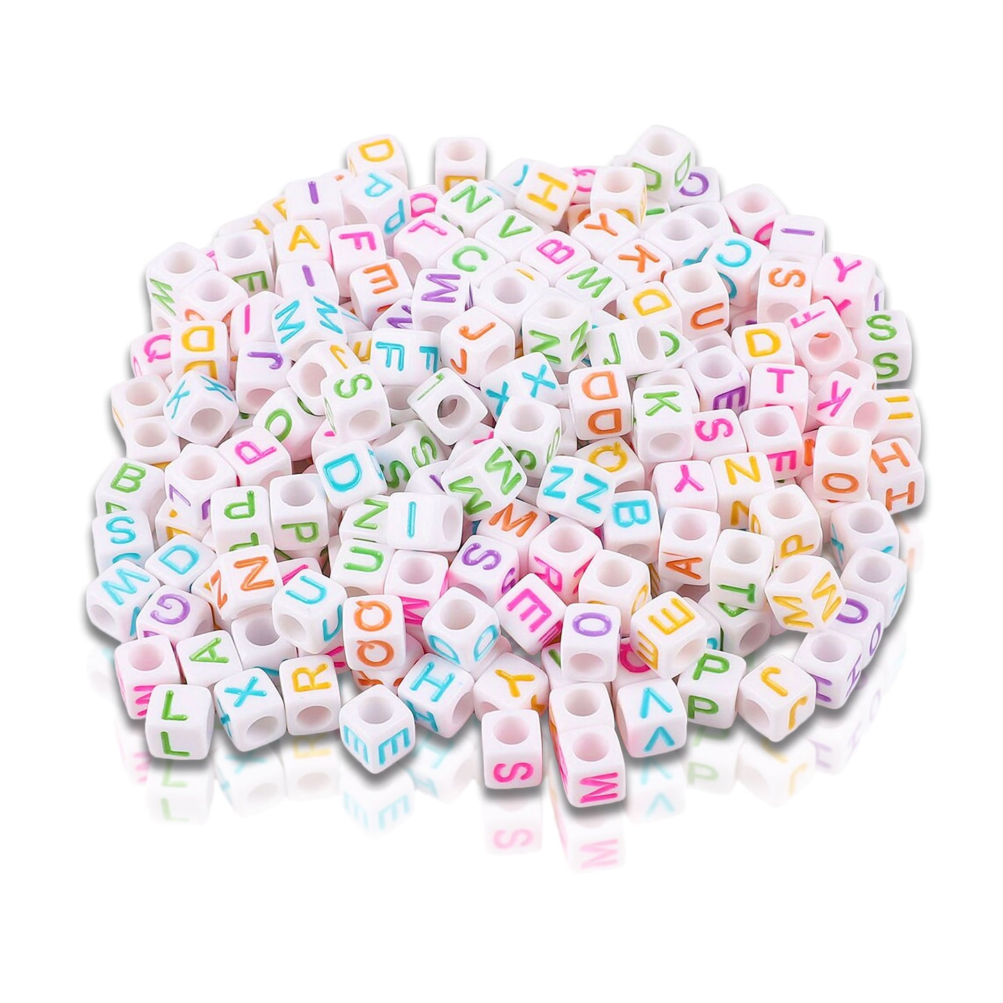 Alphabet Cube Beads