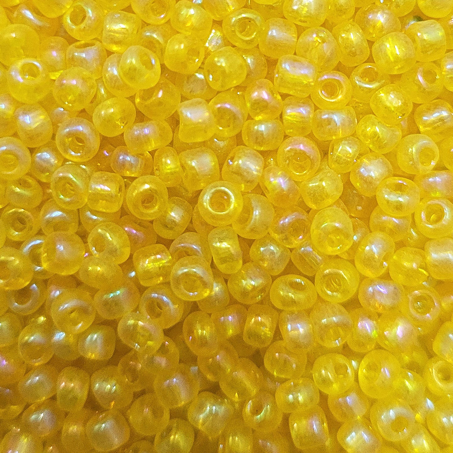 Rainbow Glass Seed Beads