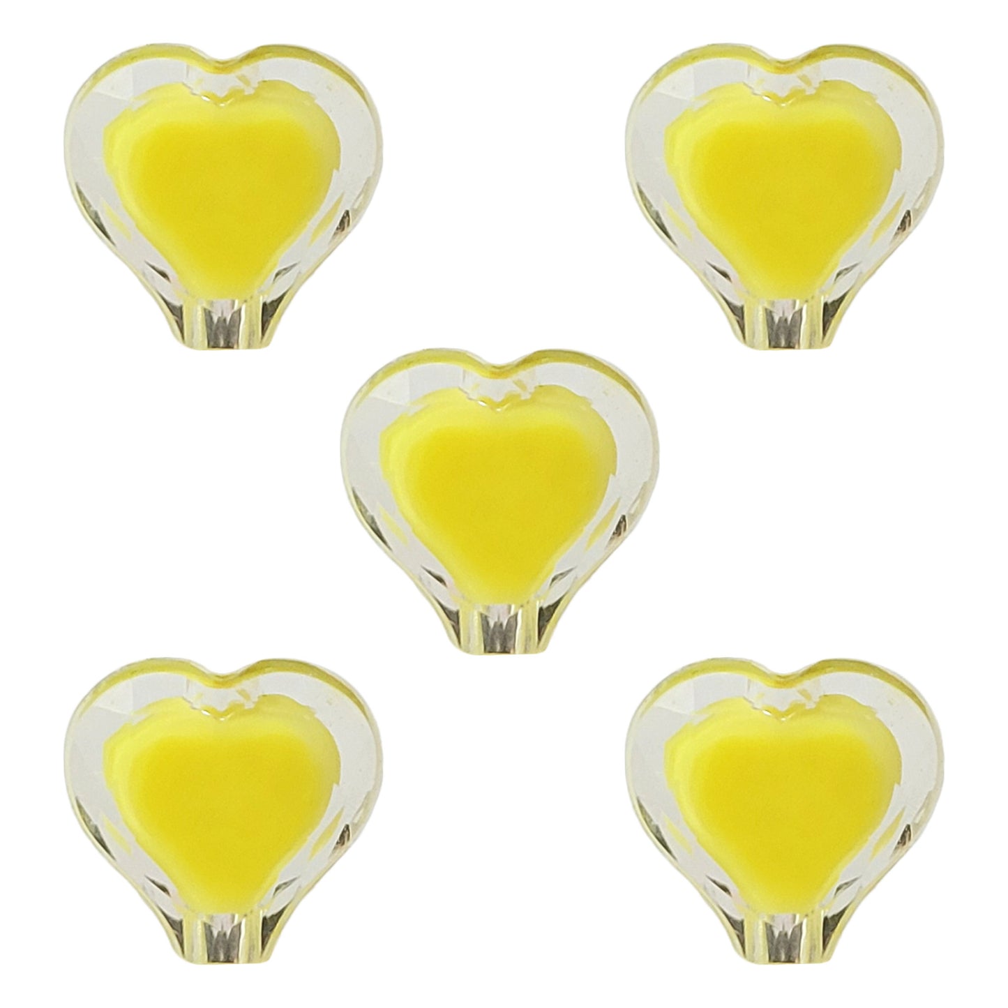 Inside Colour Pastel Heart Beads | 12g