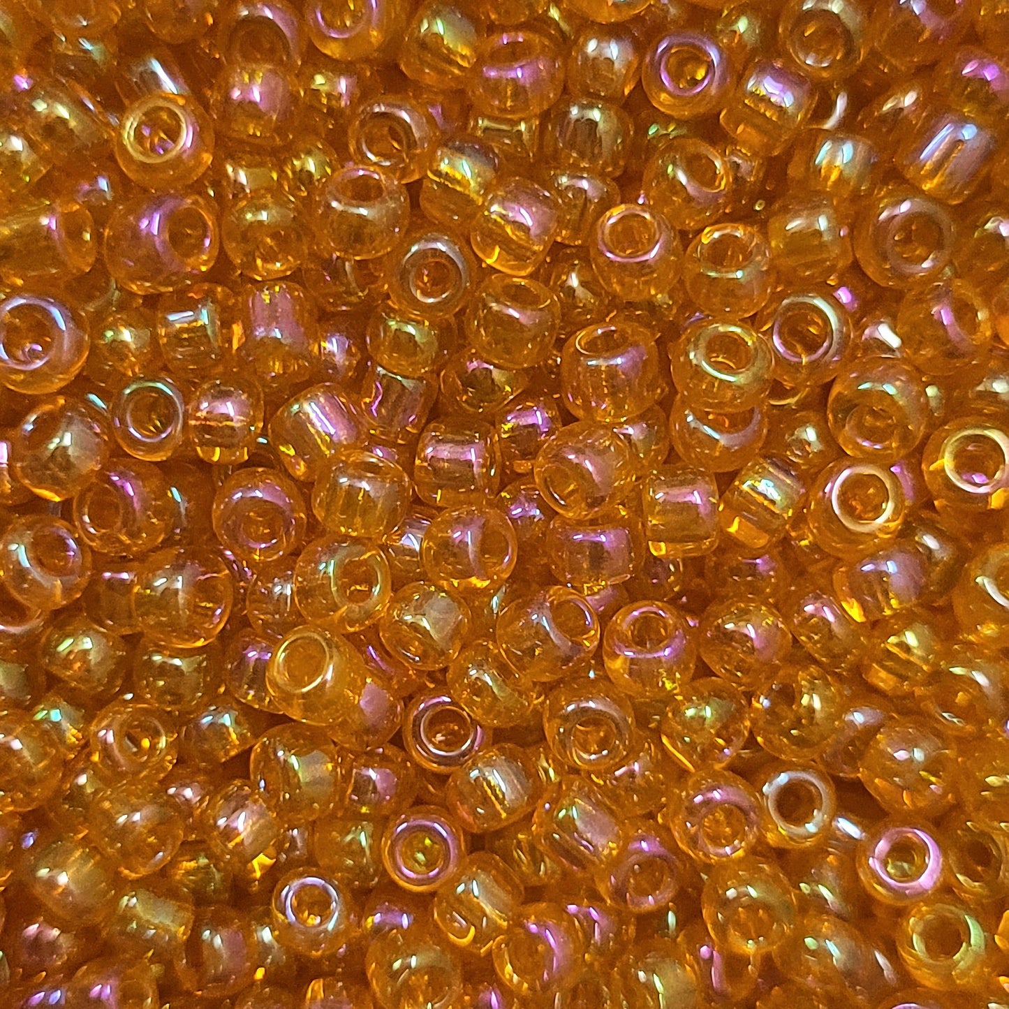 Rainbow Glass Seed Beads